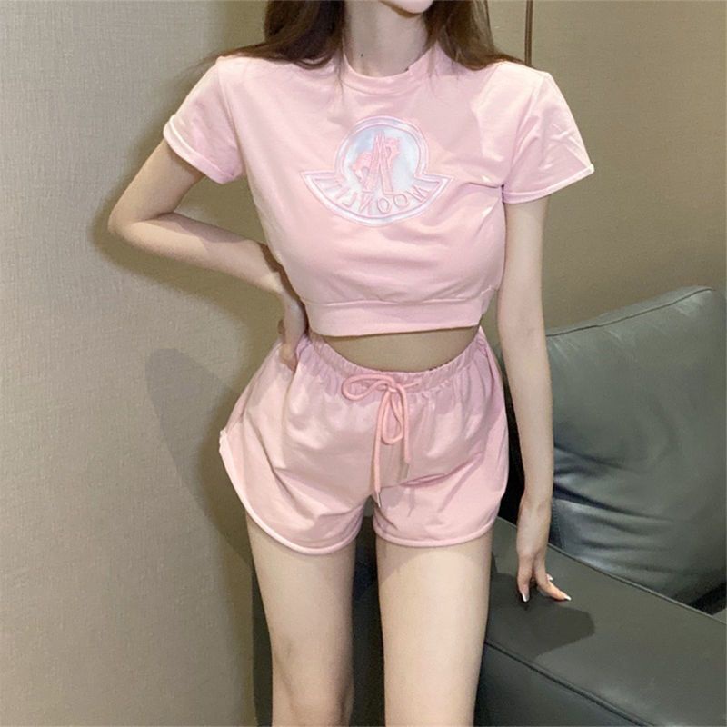 Jiashucheng Bộ Đồ Thể Thao Hai Mảnh Thời Trang Hàn Quốc Cho Nữ