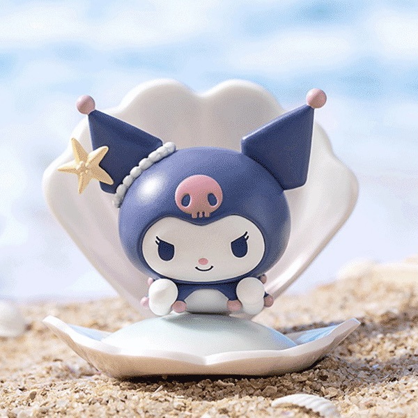 Sanrio Mô Hình Búp Bê Kỳ Nghỉ Biển Xanh Dương Dễ Thương Dùng Làm Quà Tặng Cho Bạn Bè