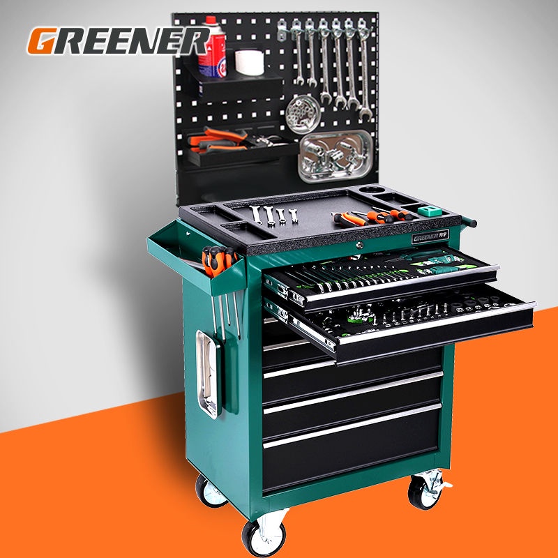 Xe Ô Tô Tự Động Dụng Cụ Sửa Chữa 5 Lớp 7 Ngăn Kéo Tủ Phần Cứng Đa Năng Hộp Bảo Trì Đẩy