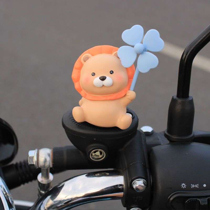 Chong Chóng Tre Dễ Thương Trang Trí Gương Chiếu Hậu Xe Hơi Xe Máy Dùng Trang Trí Gương Chiếu Hậu Xe Mô Tô