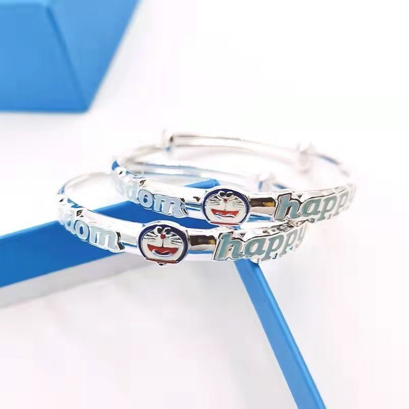 Vòng Đeo Tay Hình Doraemon Đơn Giản Thời Trang Hàn Quốc Dành Cho Bạn Gái
