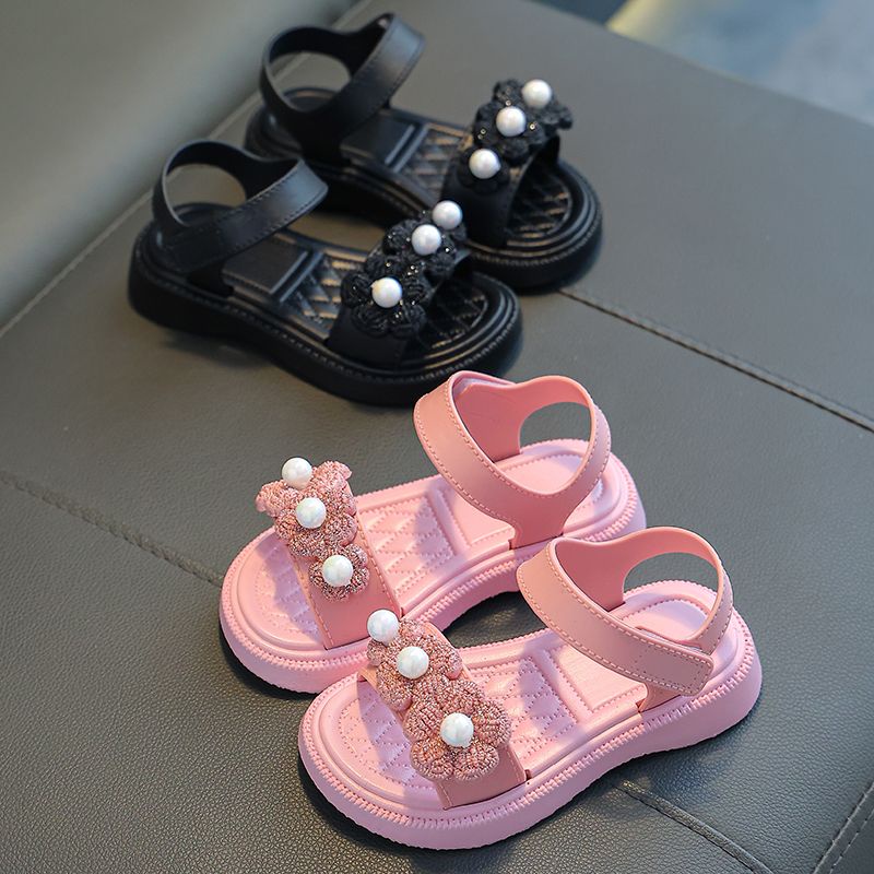 [Phong Cách Mới] ~ Giày Sandal Công Chúa Đi Biển Phong Cách Thời Trang Mới 2023 Kích Thước Vừa Và Lớn Cho Bé Gái