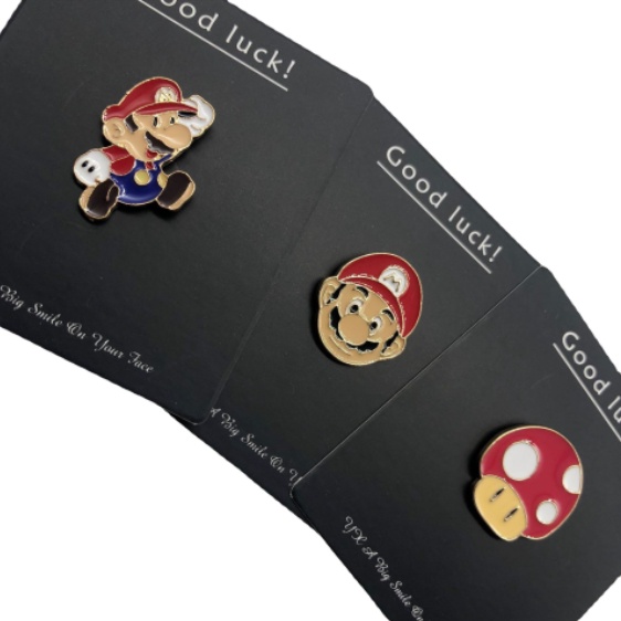 50 Ghim Cài Áo Kim Loại Họa Tiết Hoạt Hình Dễ Phối Đồ