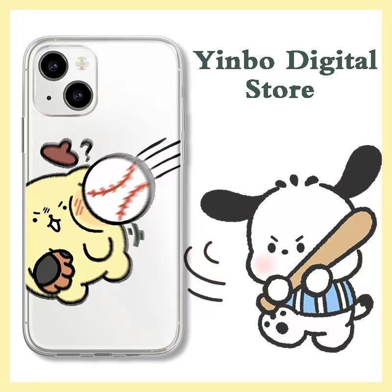 ✅Ốp Điện Thoại Họa Tiết Pacha Dog Pudding Phong Cách Đường Phố Cho iPhone 14Promax 11 / 12 13 / 8 / Xr