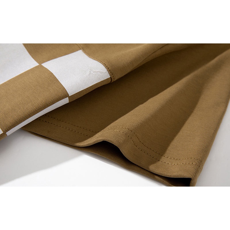 Áo Thun Lụa Lạnh Mỏng Tay Lửng Cổ Tròn Nhanh Khô Thời Trang Mùa Hè Cho Nam