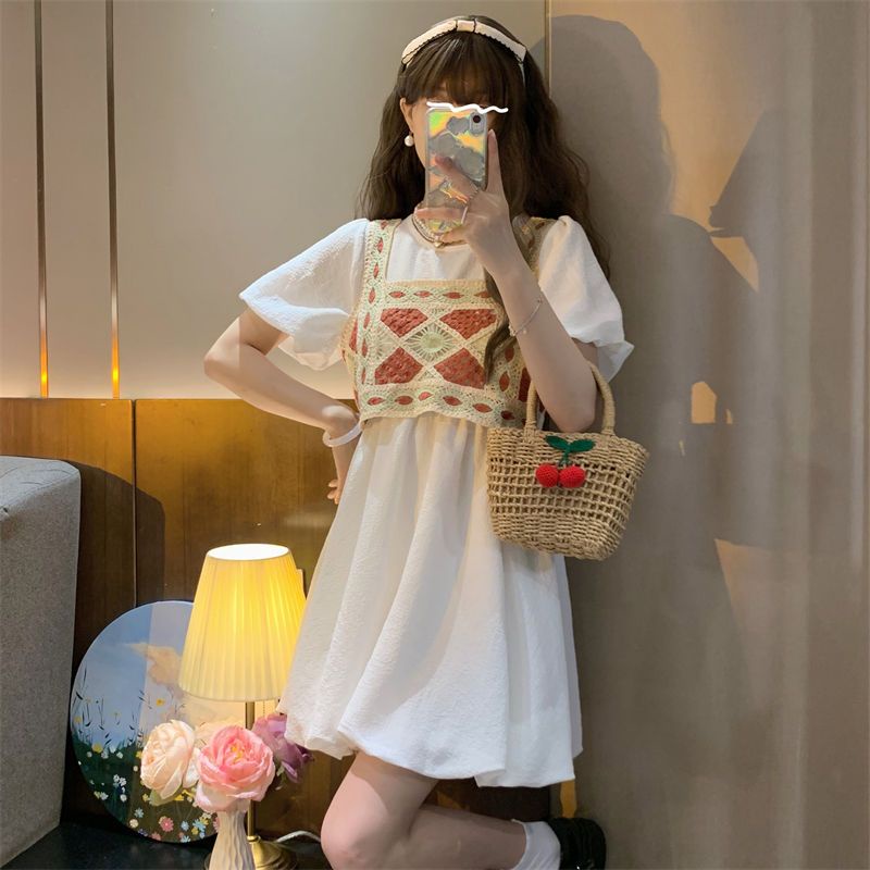 Bộ Đầm Thời Trang Mùa Hè 2023 Ngọt Ngào Xinh Xắn Dành Cho Bé Gái