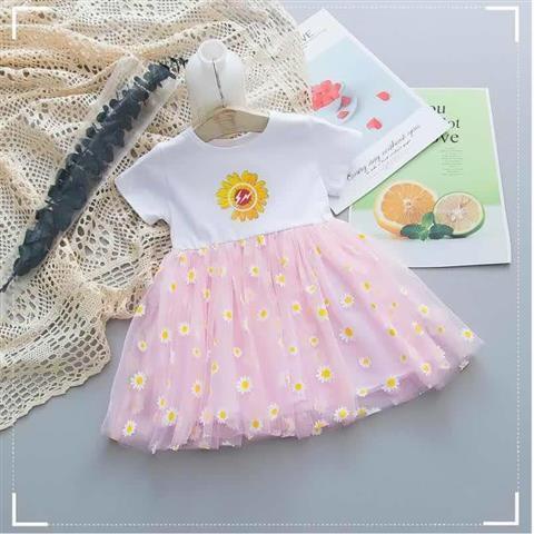 Đầm Xếp Tầng Siêu Dễ Thương Cho Bé Gái