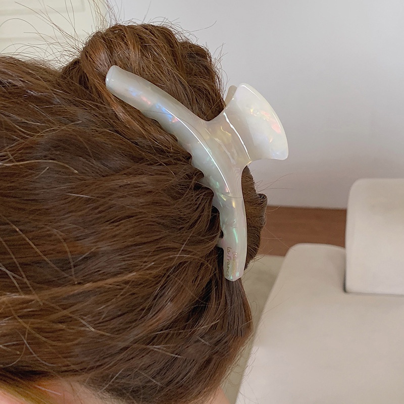 Kẹp Tóc Cong In Họa Tiết Da Báo Phong Cách retro Pháp Cao Cấp Dành Cho Nữ