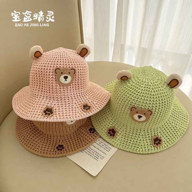 Nón Tai Bèo Đan Cói Chống Nắng Thời Trang 2023 Cho Bé