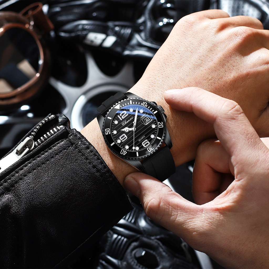 Đồng Hồ Đeo Tay Chexi Chống Thấm Nước Kiểu Dáng Đơn Giản Sang Trọng Dành Cho Nam