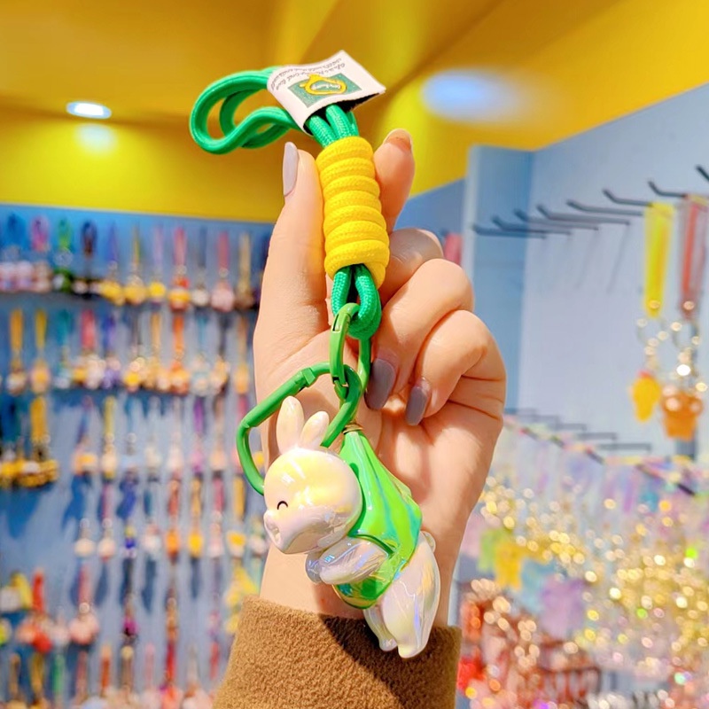 Móc Khóa Thỏ Kailin Mạ Điện Nhiều Màu Sắc Dễ Thương