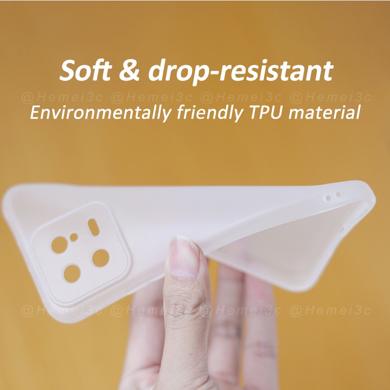 Ốp Điện Thoại Dẻo Trong Mờ Siêu Mỏng Thời Trang Cho Xiaomi Mi 13 Xiaomi13 Pro Lite Ultra 5G