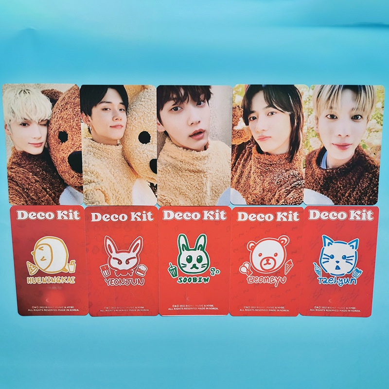 Set 5 Tấm Ảnh lomo Card Nhóm Nhạc kpop tx-t the chaos chapter: freeze jy