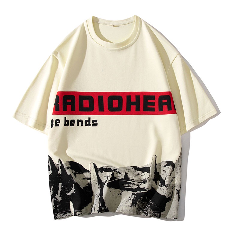 Áo Thun Ngắn Tay Dáng Rộng Trẻ Trung Thời Trang Mùa Hè Cho Nam