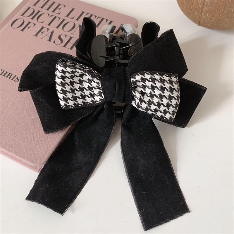 Kẹp Tóc Hình Nơ Lớn Phong Cách Hàn Quốc 2023 Mới Chất Lượng Cao