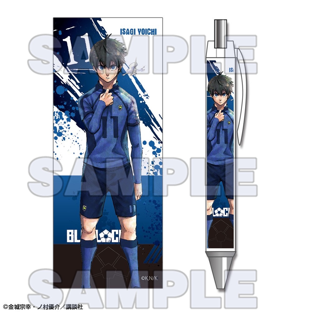 Bút Bi Bấm Khóa Màu Xanh Lam Hình anime clean bee le jiu yuanwa