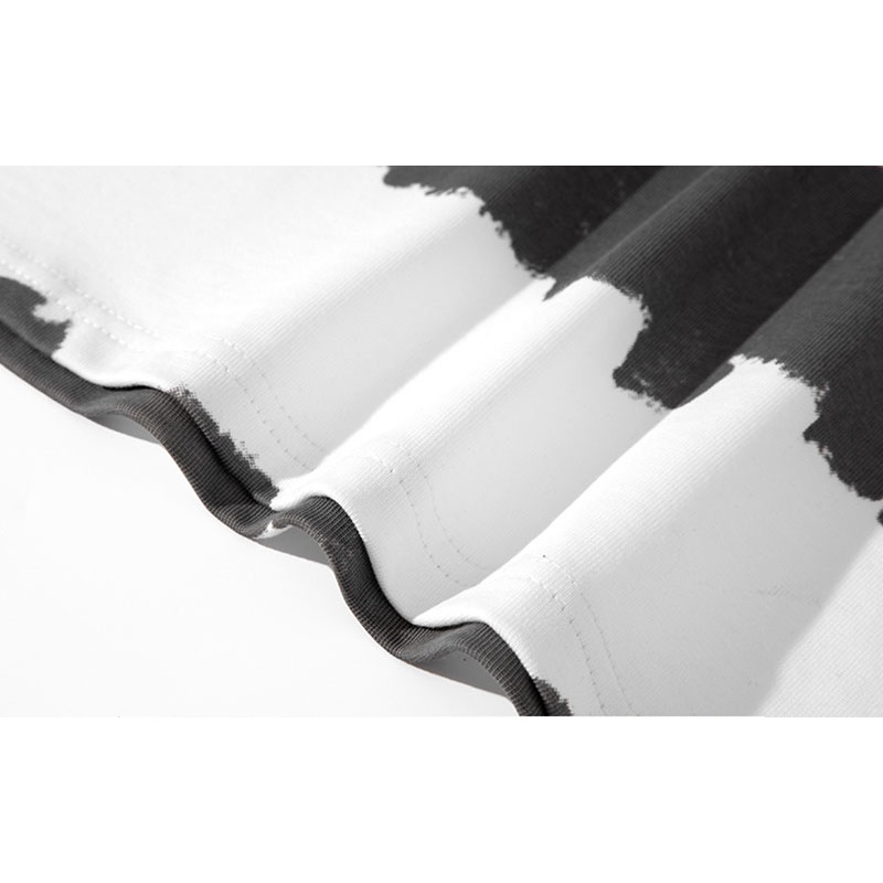 Áo Thun Nam Ngắn Tay Dáng Rộng In Hình Cá Tính Hợp Mùa Hè