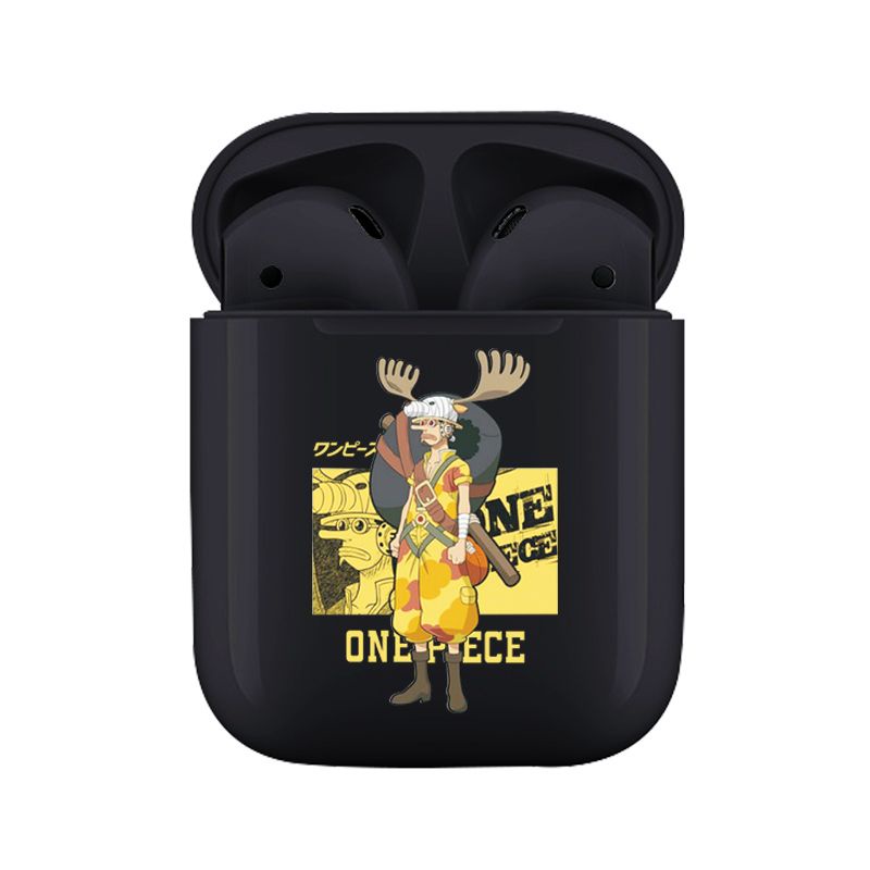 Tai Nghe Nhét Tai Bluetooth Không Dây Họa Tiết Hoạt Hình One Piece Luffy Peripheral