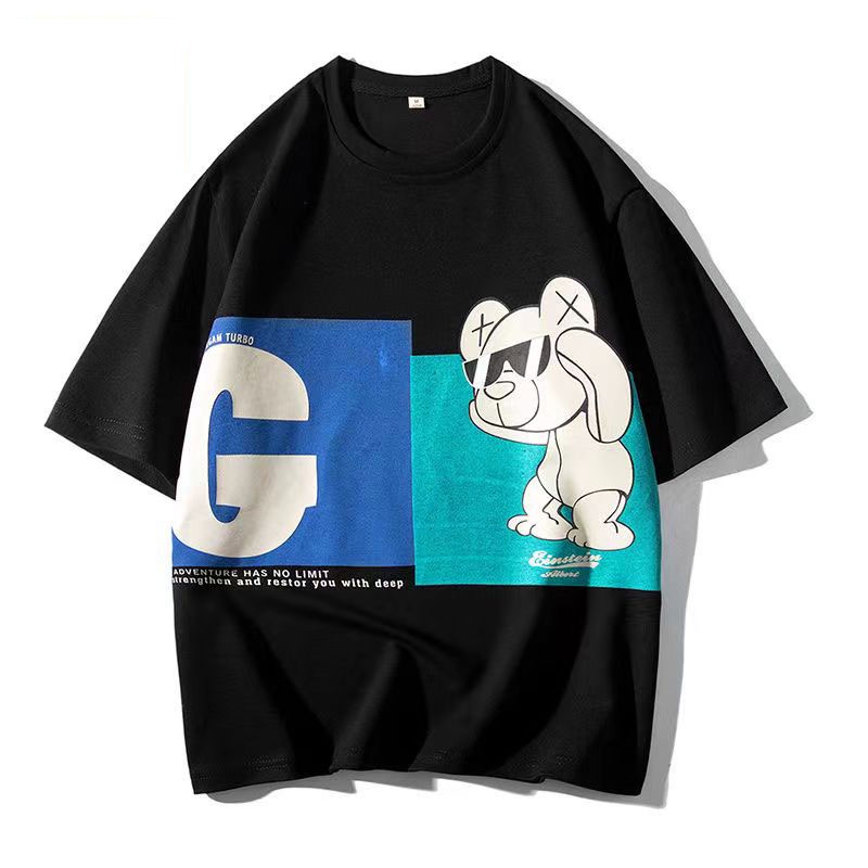 Áo Thun Tay Ngắn Dáng Rộng Thời Trang Mùa Hè Đơn Giản Cho Nam