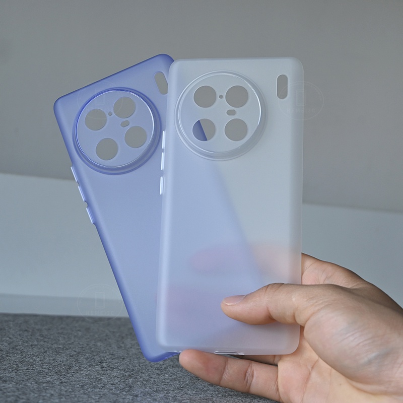 Ốp Điện Thoại Dẻo Trong Mờ Siêu Mỏng Thời Trang Cho Vivo X90 X90Pro Pro Plus