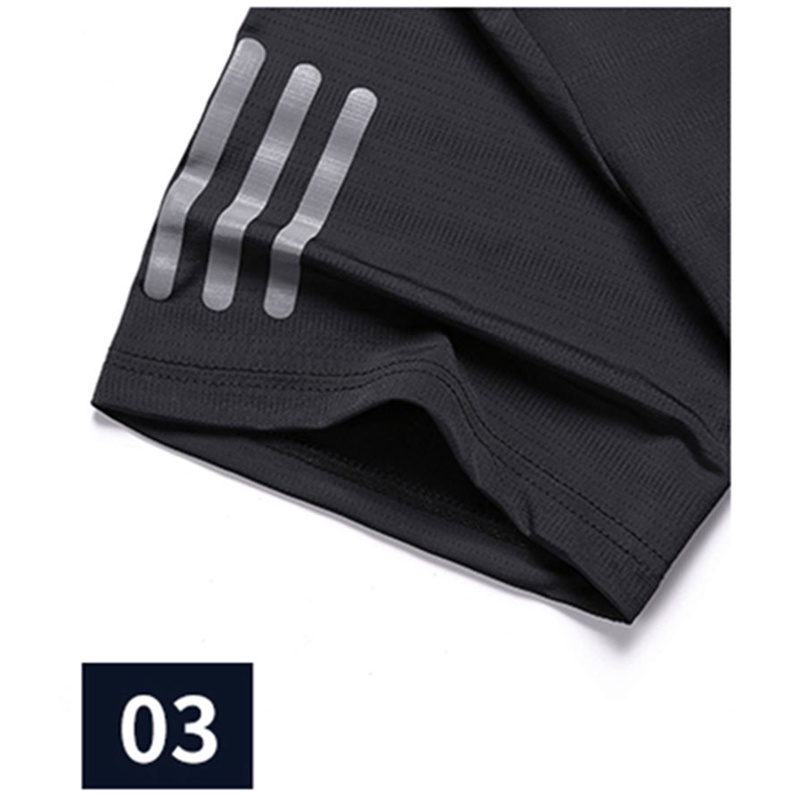 Áo Thun Tay Ngắn Dáng Rộng Bằng Lụa Lạnh Nhanh Khô Thời Trang Mùa Hè Hàng Mới Dành Cho Bạn Nam Cỡ L-6XL