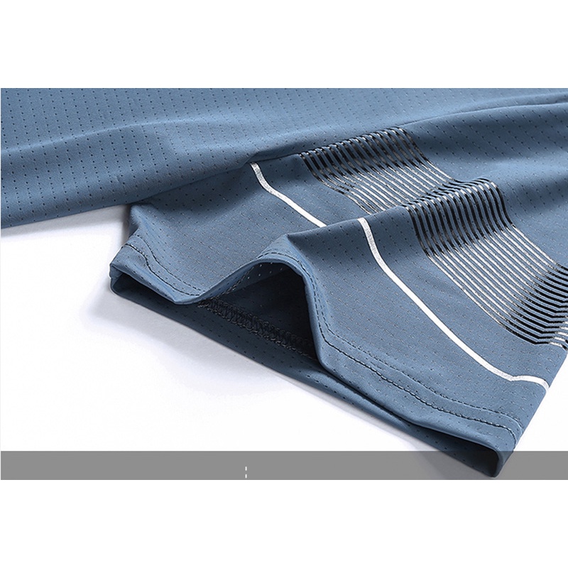 Áo Thun Thể Thao Tay Ngắn Dáng Rộng Thoáng Khí Nhanh Khô Thời Trang Mùa Hè Cho Nam