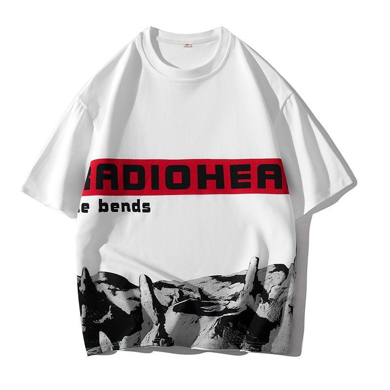 Áo Thun Ngắn Tay Dáng Rộng Trẻ Trung Thời Trang Mùa Hè Cho Nam