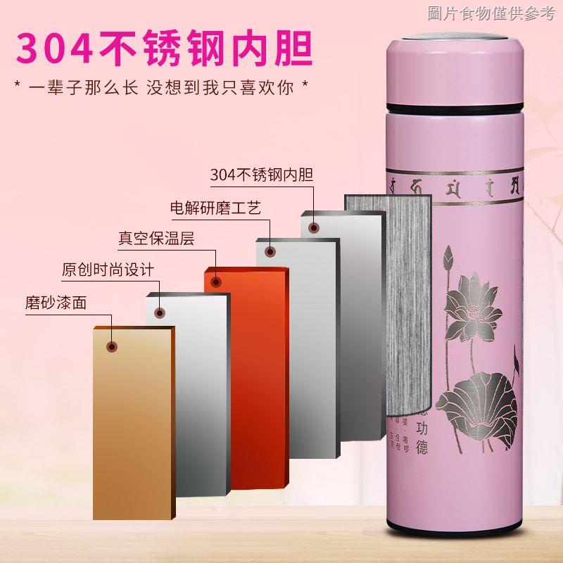 Bình Nước Giữ Nhiệt Bằng Thép Không Gỉ 304 Thời Trang Dành Cho Nam Và Nữ 500ml
