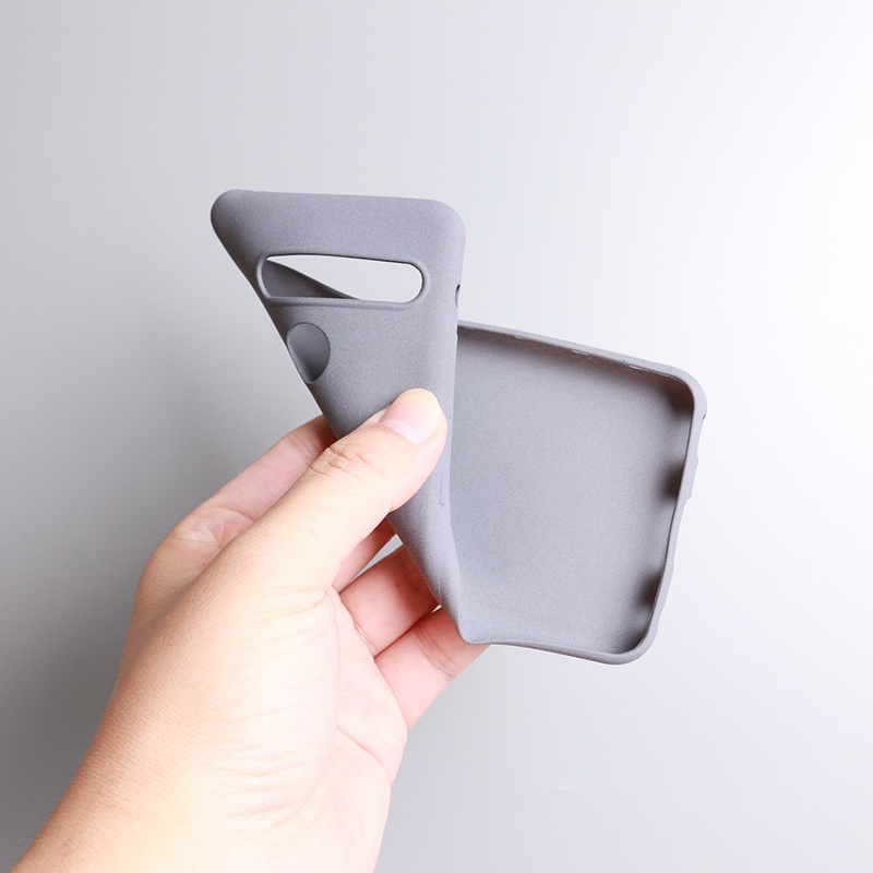 Ốp Điện Thoại TPU Mềm Màu Trơn Nhám Cho LG G8 G820 G8X G8S