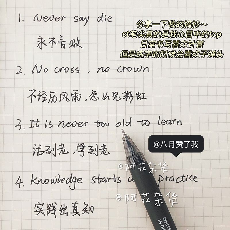 Bút Bi Mực Đen Nhanh Khô Ngòi 0.5Mm