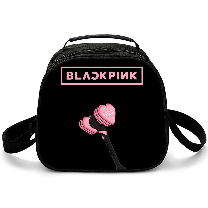 Blackpink Túi Đựng Hộp Cơm Trưa Cách Nhiệt In Hình Hoạt Hình Cho Bé