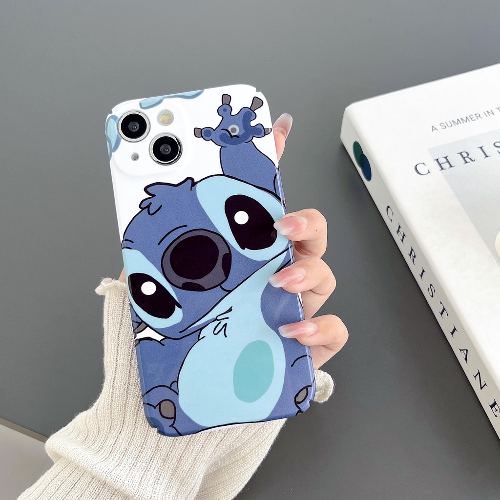 Ốp Điện Thoại Hình Stitch Hoạt Hình Chống Rơi Cho iPhone X / XS Xmax 11pro max 12 pro max 13 pro max 14 pro max