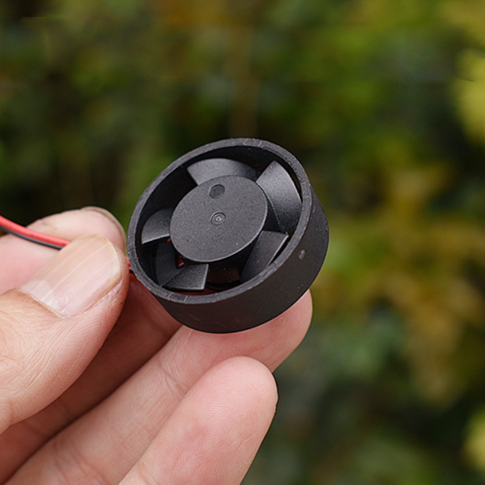 Quạt Làm Mát Mini Không Chổi Than 2 Dây Dc 9V 30mm