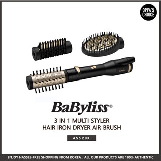 Babyliss 3 in 1 multistyler hair iron dryer airbrush