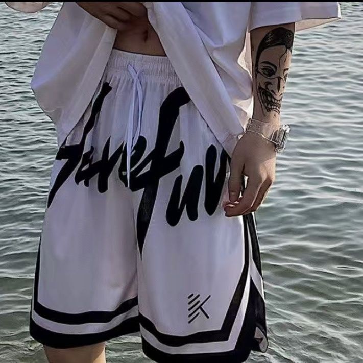 Quần Short Thể Thao Bóng Rổ Thoáng Khí Thời Trang Mùa Hè Hàng Mới Dành Cho Nam Và Nữ