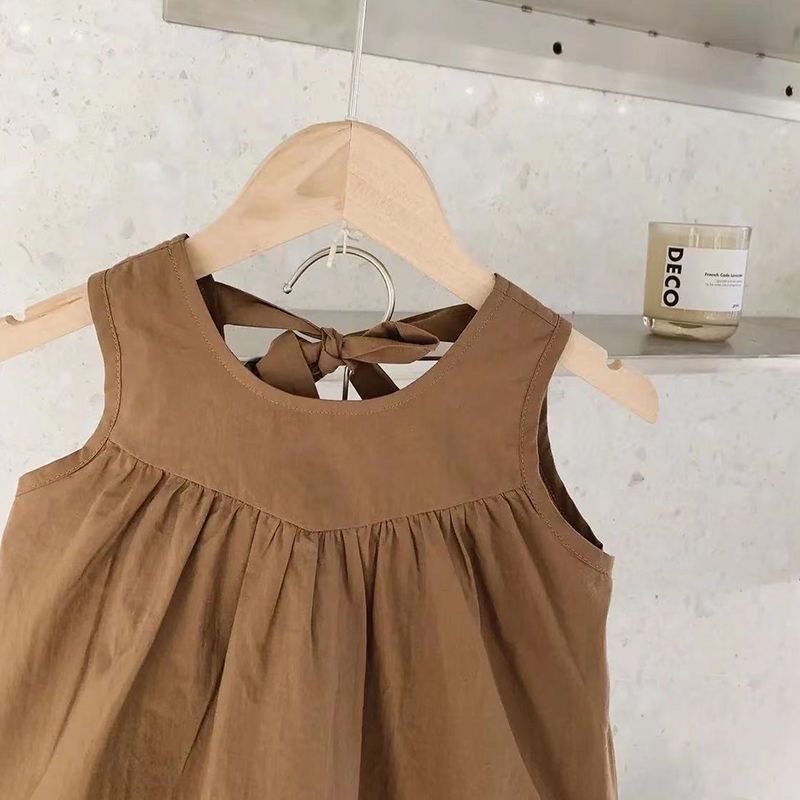 Đầm SáT NáCh + QuầN baggy ChấM Bi Cho Bé GáI