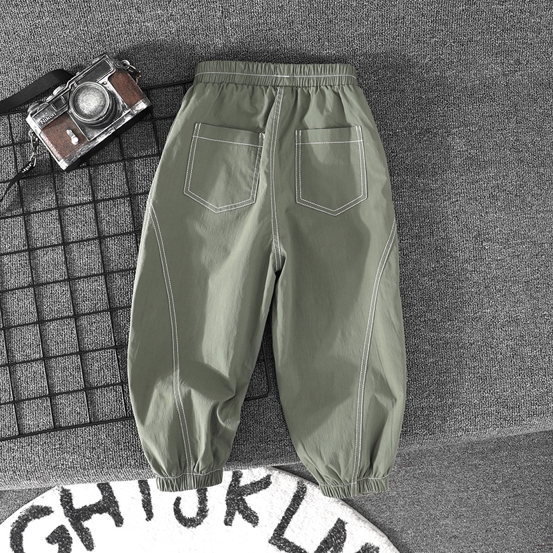 Quần cotton Mỏng Thời Trang Mùa Hè 2023 Cho Bé Trai