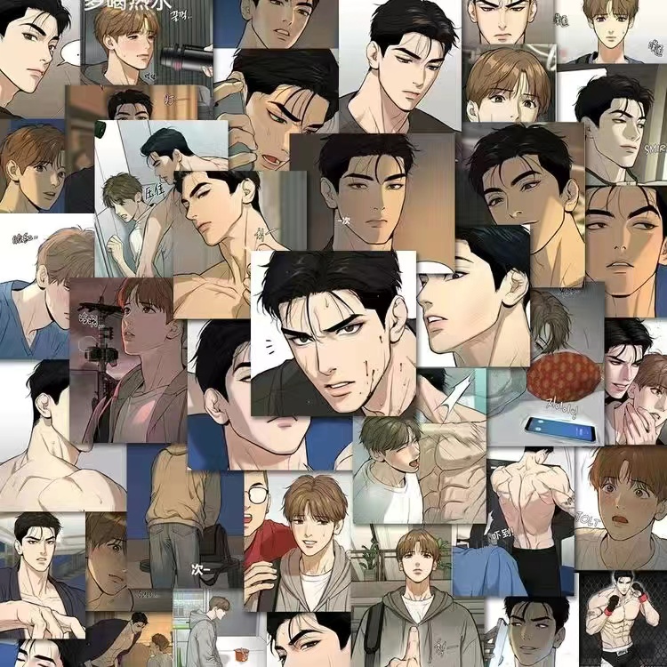 Miếng Dán Họa Tiết Hoạt Hình graffiti Hàn Quốc Dễ Thương Trang Trí Sổ Tay / Điện Thoại / laptop