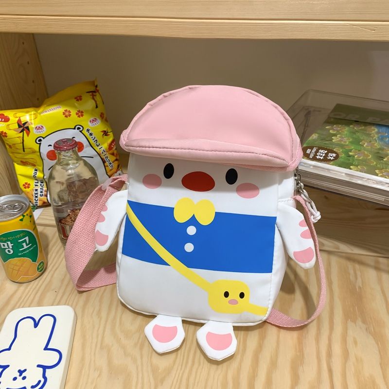 Túi Đeo Vai Nhỏ Bằng Vải nylon Phong Cách Mới 2023 Dễ Phối Đồ Dành Cho Bé Trai Bé Gái mob