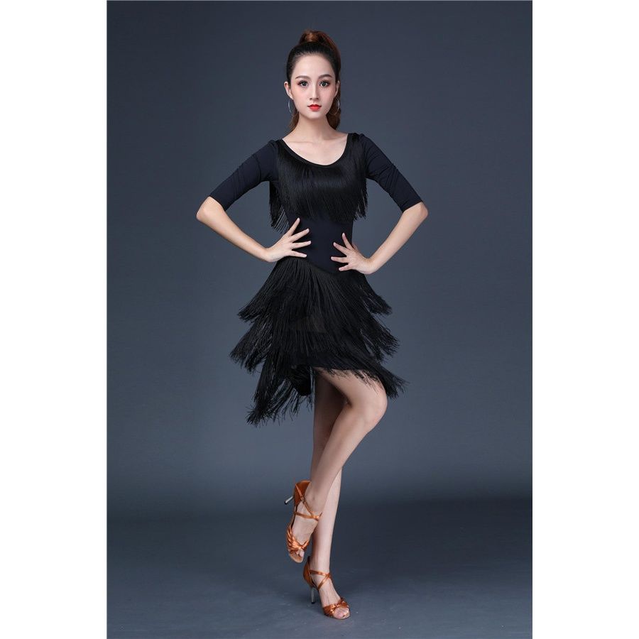 Đầm Khiêu Vũ Latin Thời Trang Dành Cho Nữ 7.14