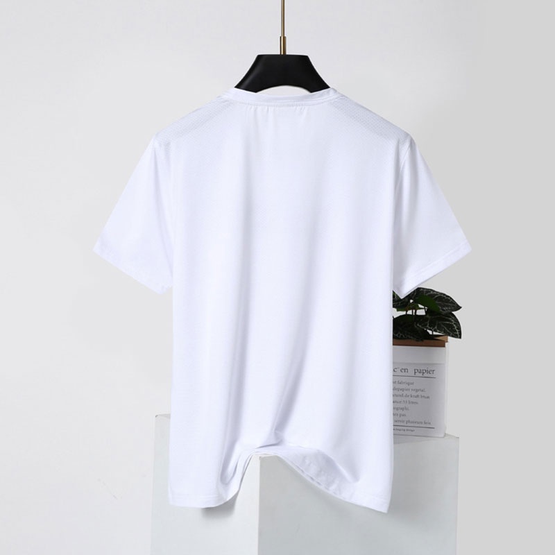 Áo Thun Tay Ngắn Cổ Tròn Thấm Hút Mồ Hôi Thoáng Khí In Hình Thời Trang Mùa Hè Mới Cho Nam
