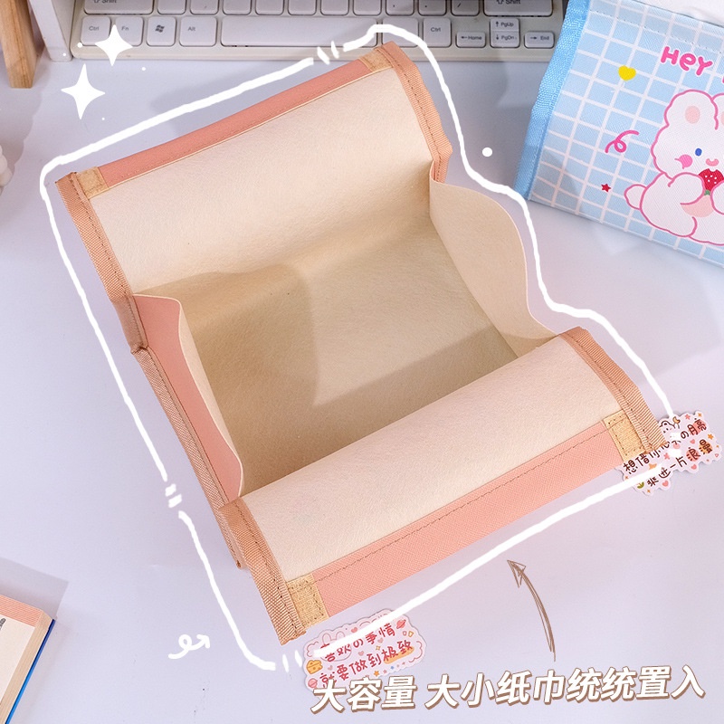 Hộp Đựng Khăn Giấy Da PU Chống Thấm Nước,Trang Trí Homestay