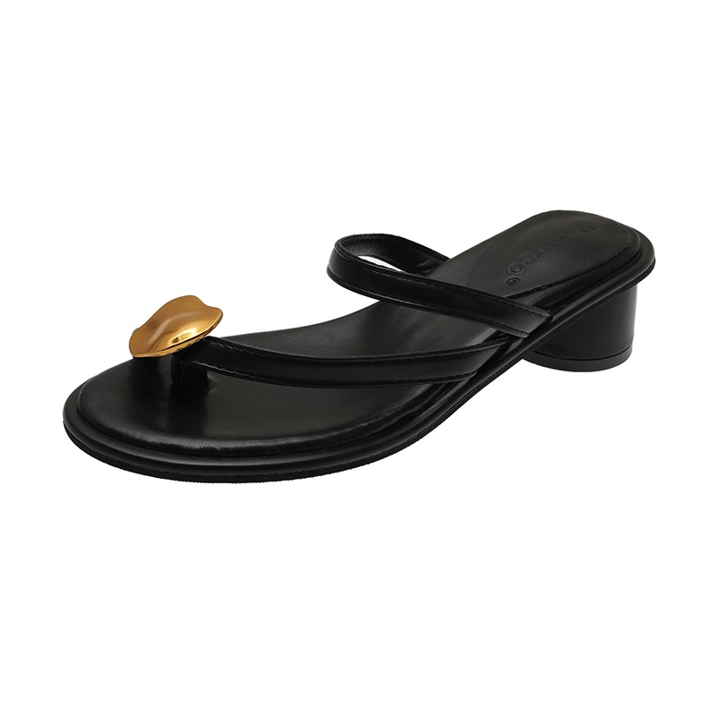 ❤️Dép Xỏ Ngón Đế Thấp Thoải Mái Phong Cách Phương Tây