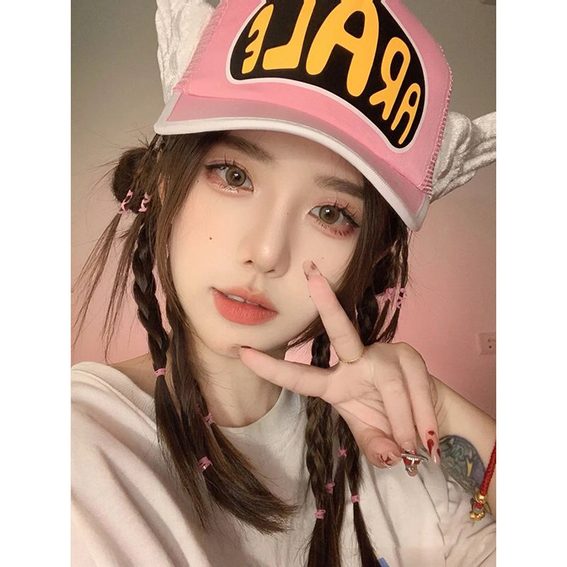 Mũ Lưỡi Trai Vành Cong Hình Đôi Cánh Thiên Thần Dễ Thương Phong Cách Đường Phố Cao Cấp Dành Cho Người Lớn