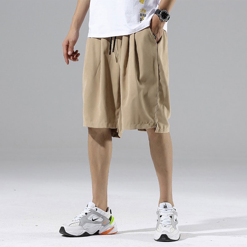 Quần Short Thể Thao Màu Sắc Đơn Giản Phối Túi Cá Tính Thời Trang Cho Nam