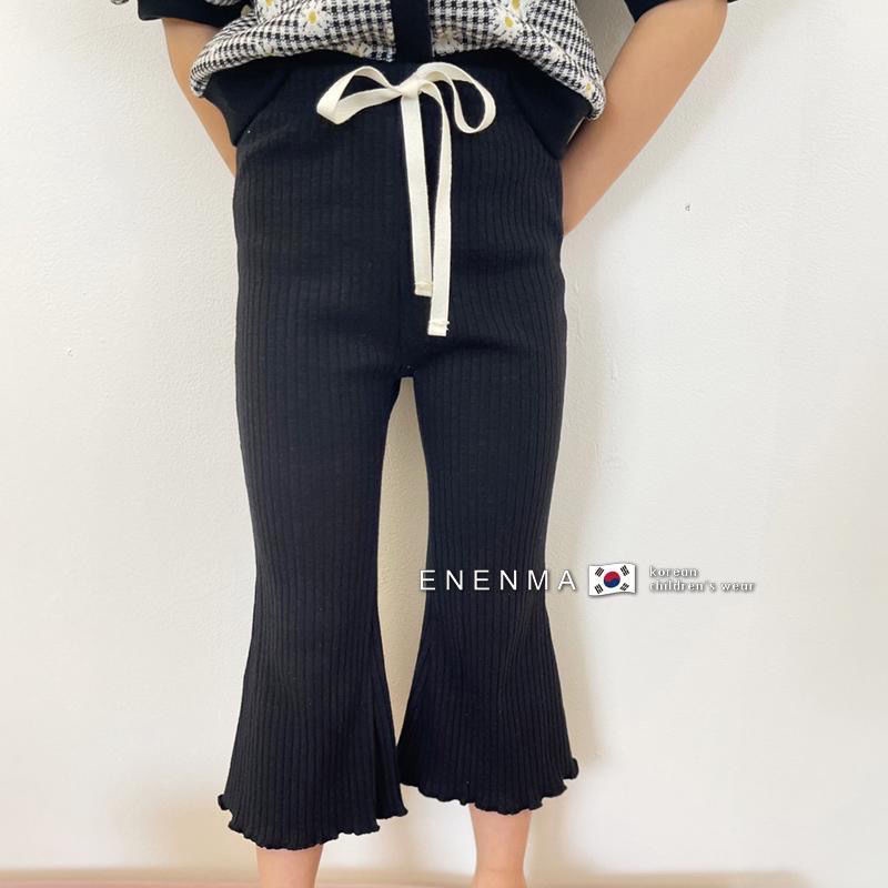 Quần Ống Loe Cotton Co Giãn Mẫu Mới 2023 Phong Cách Hàn Quốc Thời Trang Mùa Hè Cho Bé Gái