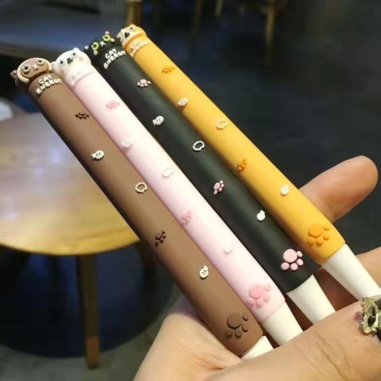 Bàn Chải Đánh Răng Bằng Silicon Giá Trị Cao Hình Mèo kitty Dễ Thương Cho Nữ Sinh