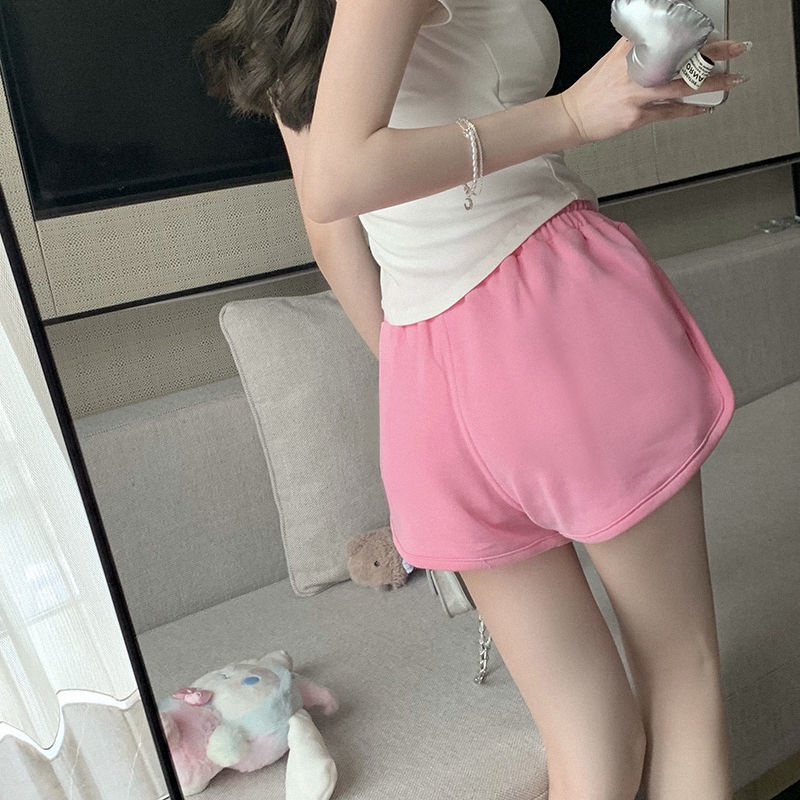 Quần short COZOKC thể thao lưng thun co giãn tốt thiết kế năng động cho nữ