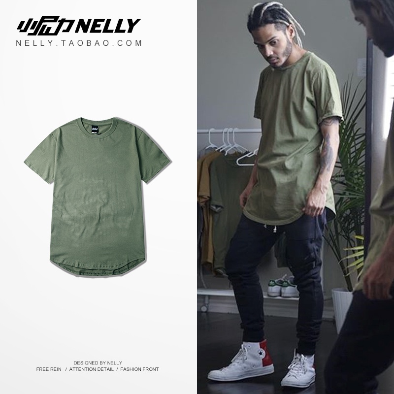 Áo thun nam nữ NE.LLY cotton form dáng rộng tay lỡ trơn đuôi tôm