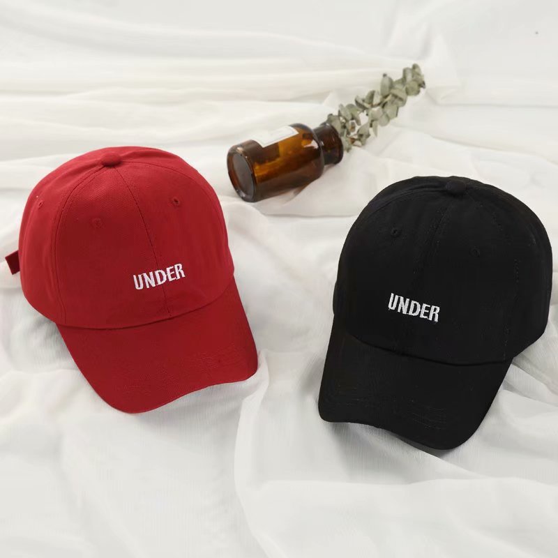 Mũ Lưỡi Trai Mềm Thêu Chữ Thời Trang Hàn Quốc